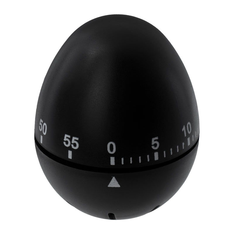REGENT EGG TIMER ABS PLASTIC BLACK, 70X60MM DIA