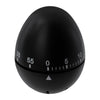 REGENT EGG TIMER ABS PLASTIC BLACK, 70X60MM DIA