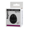 REGENT EGG TIMER ABS PLASTIC BLACK, 70X60MM DIA