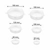 REGENT FLEXIBLE SILICONE BOWL COVERS 6PK SET