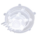 REGENT FLEXIBLE SILICONE BOWL COVERS 6PK SET