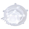 REGENT FLEXIBLE SILICONE BOWL COVERS 6PK SET