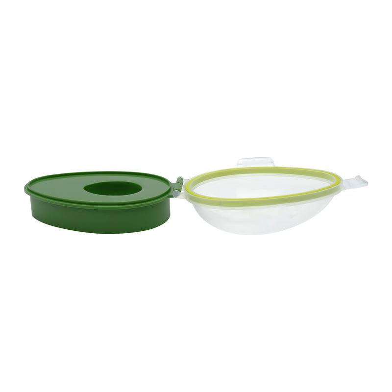 REGENT AVOCADO SAVER PLASTIC GREEN WITH CLIP ON COVER, 152X108MM
