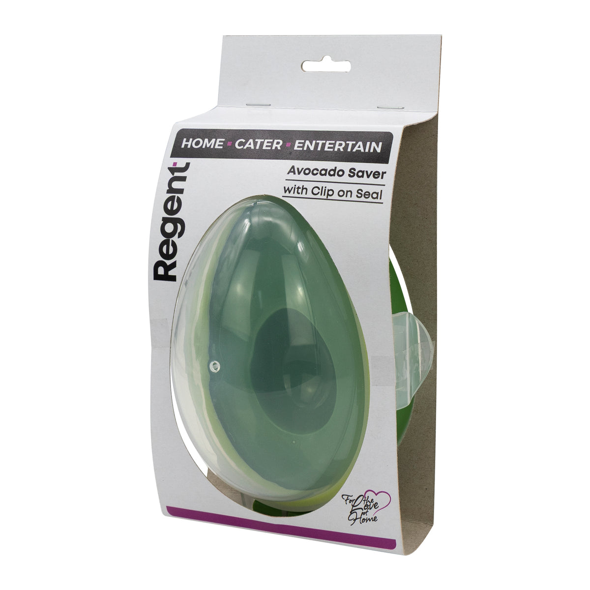 REGENT AVOCADO SAVER PLASTIC GREEN WITH CLIP ON COVER, 152X108MM