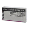 REGENT WOODEN TOOTHPICKS UNWRAPPED IN A BOX, 1000PK
