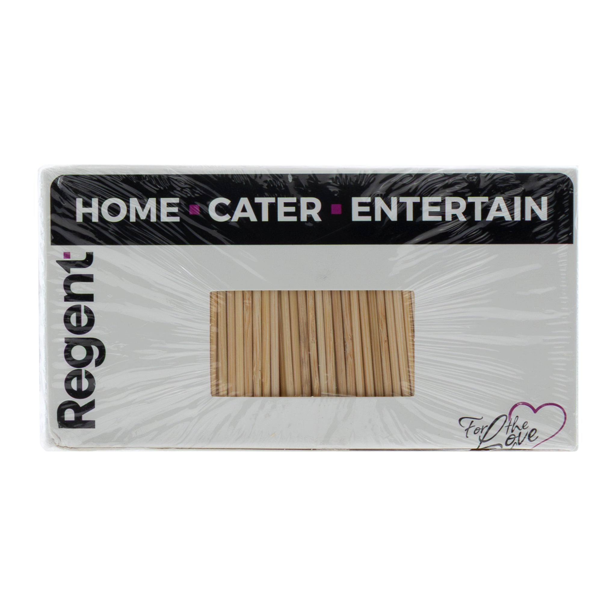 REGENT WOODEN TOOTHPICKS UNWRAPPED IN A BOX, 1000PK