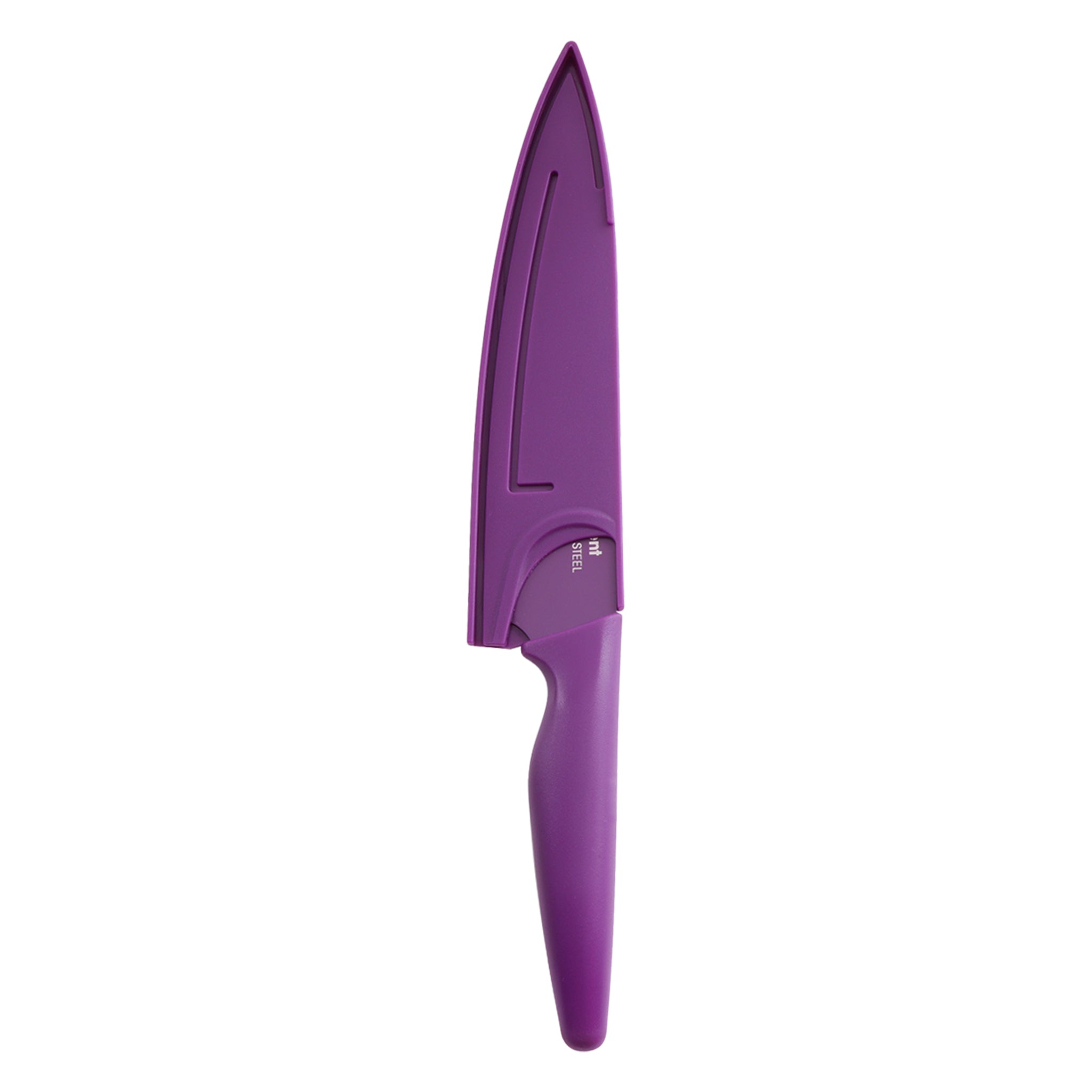 REGENT KITCHEN CHEF, UTILITY, PARING COLOURED KNIVES WITH SHEATHS 3PCS SET