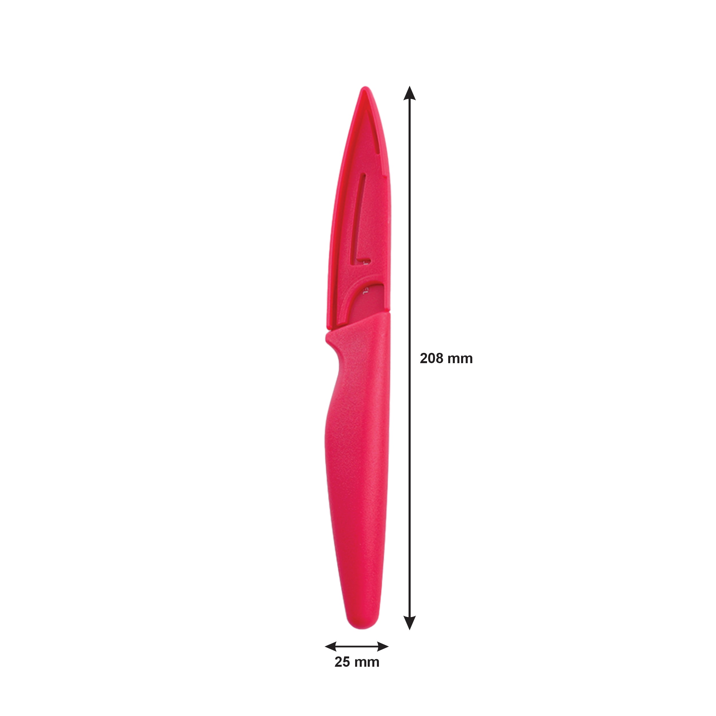 REGENT KITCHEN CHEF, UTILITY, PARING COLOURED KNIVES WITH SHEATHS 3PCS SET