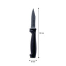REGENT KITCHEN CARVING,UTILITY & PARING KNIVES 3 PIECE SET, (180MM l 235MM l 310MM)
