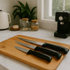 REGENT KITCHEN CARVING,UTILITY & PARING KNIVES 3PCE SET