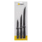 REGENT KITCHEN CARVING,UTILITY & PARING KNIVES 3 PIECE SET, (180MM l 235MM l 310MM)