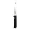 REGENT KITCHEN STEAK KNIVES WITH BLACK PP HANDLES 6PK, 200MM