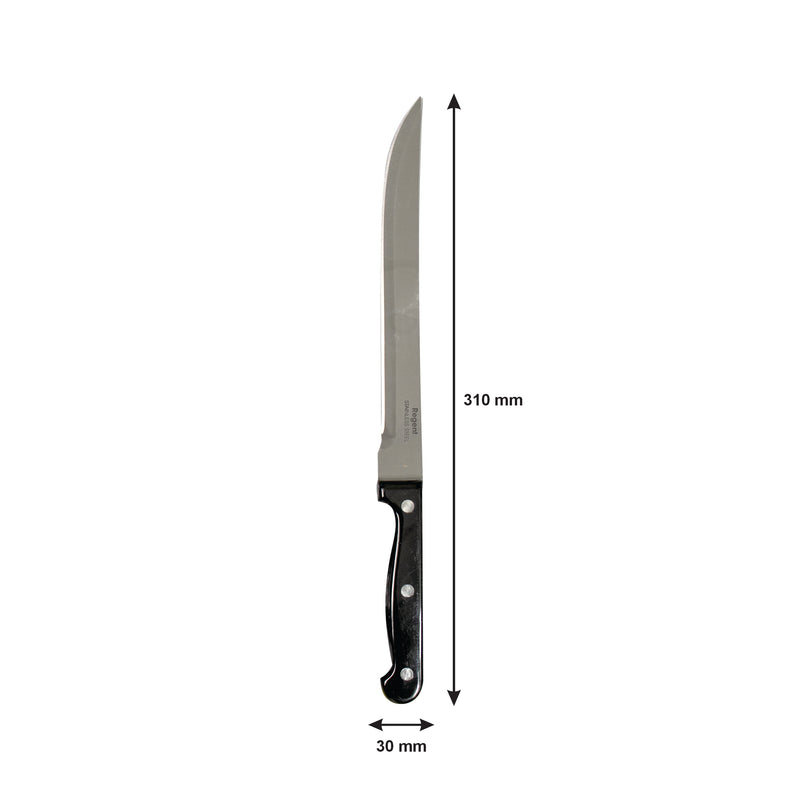 REGENT KITCHEN CARVING KNIFE AND SCISSOR 2PCE SET, (310MM l 195MM)