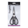 REGENT KITCHEN SCISSOR BLACK AND GREY, 195MM
