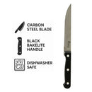 REGENT KITCHEN STEAK KNIFE WITH BAKELITE HANDLE AND 3 RIVETS, 227MM