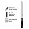 REGENT KITCHEN BREAD KNIFE WITH BAKELITE HANDLE AND 3 RIVETS, 320MM