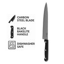 REGENT KITCHEN CHEF KNIFE WITH BAKELITE HANDLE WITH 3 RIVETS, 320MM