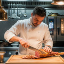 REGENT KITCHEN CARVING KNIFE WITH BAKELITE HANDLE AND 3 RIVETS, 320MM