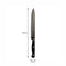 REGENT KITCHEN SANTOKU, UTILITY KNIVES WITH PEELER 3PC SET , (290MM l 245MM l 145MM)