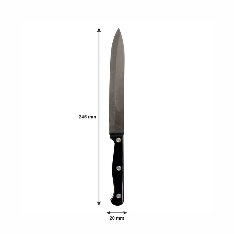 REGENT KITCHEN SANTOKU, UTILITY KNIVES WITH PEELER 3PC SET , (290MM l 245MM l 145MM)