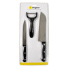 REGENT KITCHEN SANTOKU AND UTILITY KNIVES WITH PEELER 3PCS SET