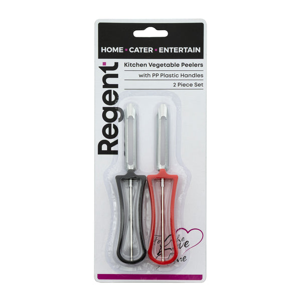 REGENT KITCHEN VEGETABLE PEELER 2 PIECE SET,145MM