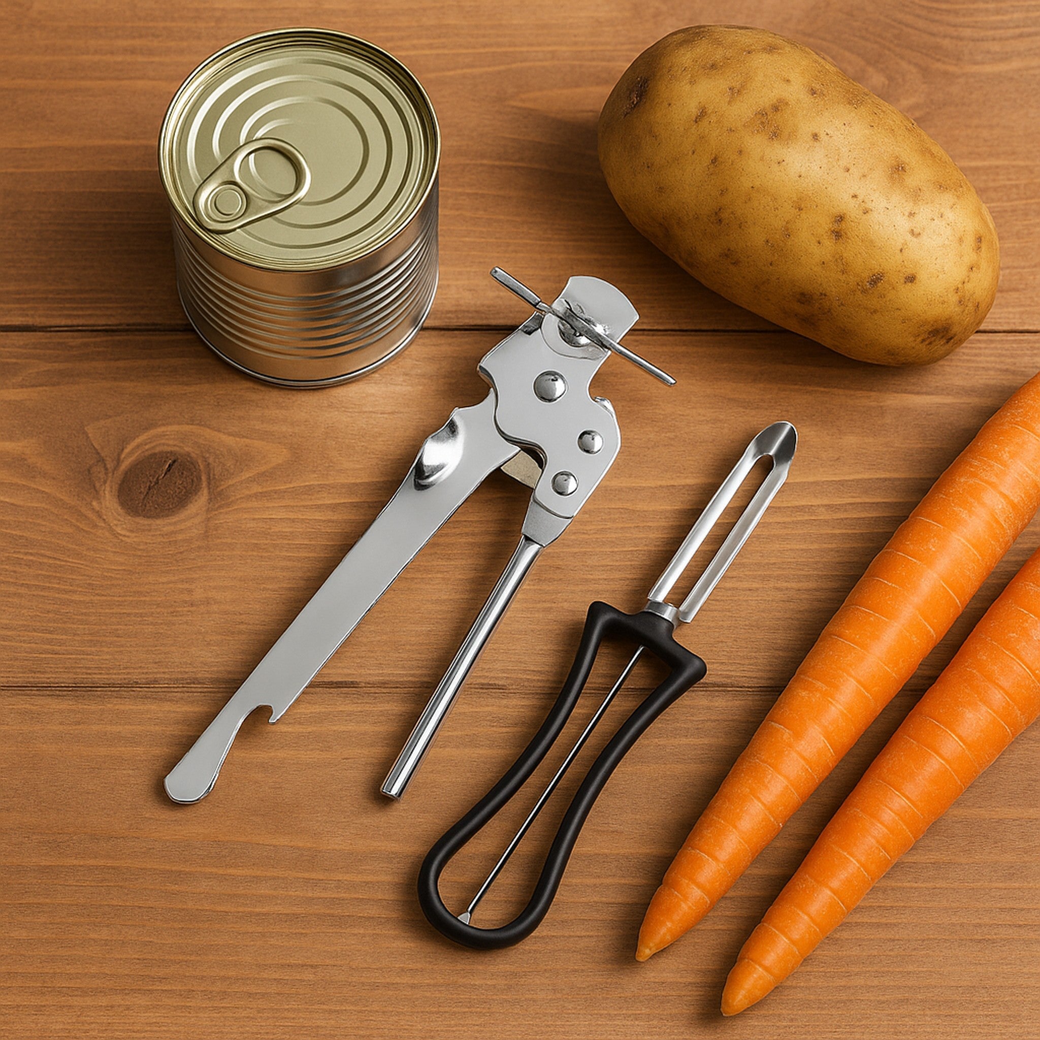 REGENT KITCHEN M CAN OPENER & PEELER 2PCS SET, 145MM l 147MM