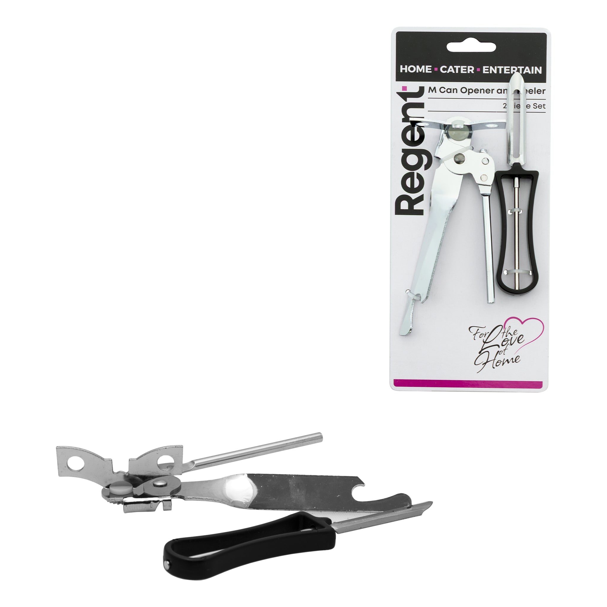 REGENT KITCHEN M CAN OPENER & PEELER 2PCS SET, 145MM l 147MM
