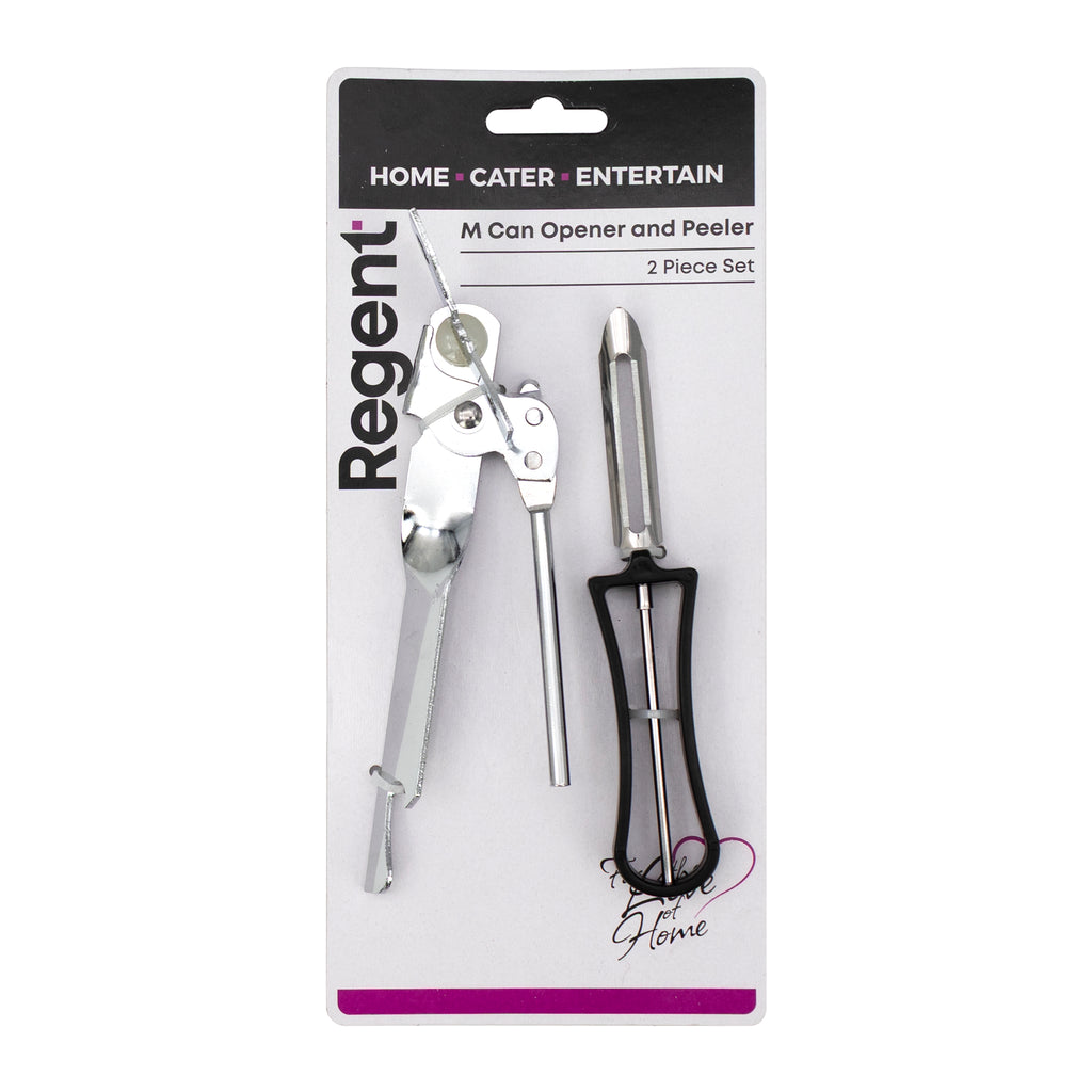 REGENT KITCHEN M CAN OPENER & PEELER 2PCS SET, 146MM l 148MM