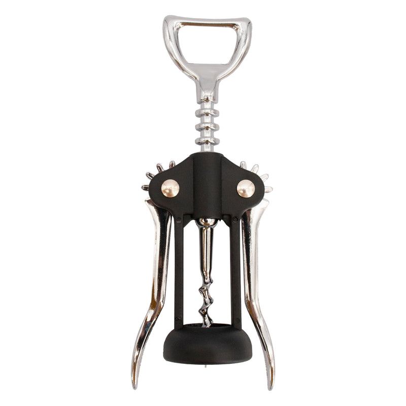 REGENT KITCHEN CORKSCREW WING TYPE BLACK, (165X40MM DIAX60MM)
