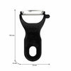 REGENT KITCHEN VEGETABLE PEELER STAINLESS STEEL AND PLASTIC, 120MM