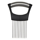 REGENT KITCHEN ONION HOLDER FOR SLICING ST STEEL & ABS HANDLE, (142X95X18MM)