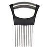 REGENT KITCHEN ONION HOLDER FOR SLICING WITH ST STEEL & ABS HANDLE, 142MM
