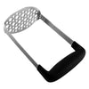 REGENT KITCHEN POTATO MASHER ST STEEL WITH BLACK PP/TPR HANDLE, (175X73X120MM)