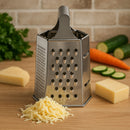 REGENT KITCHEN GRATER 6-SIDED STAINLESS STEEL, 195MM