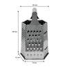 REGENT KITCHEN GRATER 6-SIDED STAINLESS STEEL, 195MM