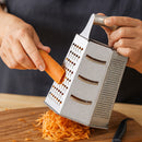 REGENT KITCHEN GRATER 6-SIDED STAINLESS STEEL, 195MM