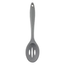 REGENT KITCHEN GREY SILICONE SLOTTED SPOON, (270X60X18MM)