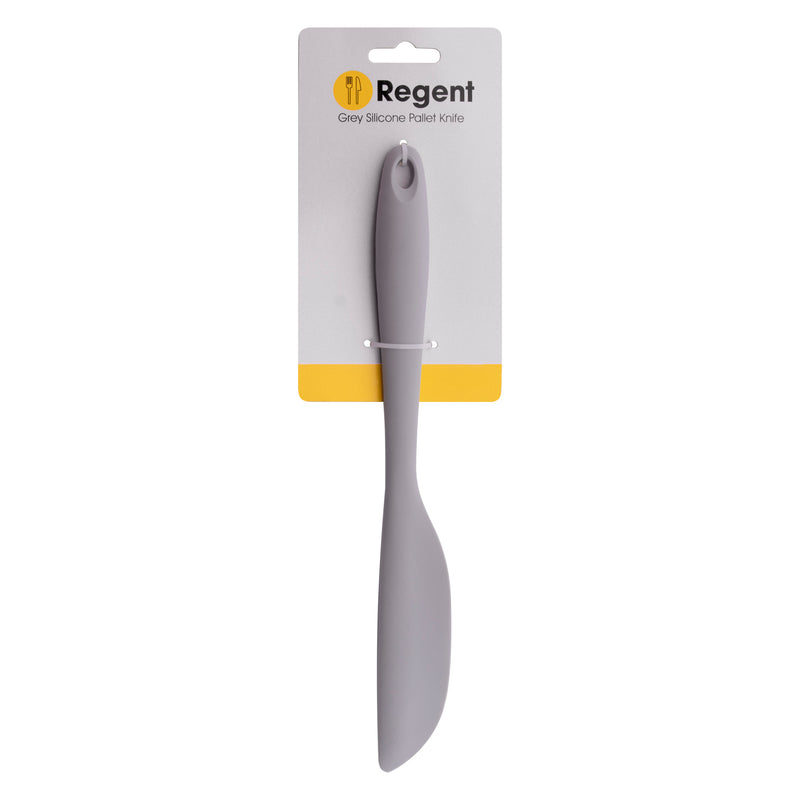 REGENT KITCHEN GREY SILICONE PALLET KNIFE, (270X30X15MM)