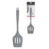REGENT KITCHEN GREY SILICONE SLOTTED TURNER, 304MM