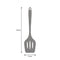 REGENT KITCHEN GREY SILICONE SLOTTED TURNER, (304X78X18MM)