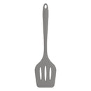 REGENT KITCHEN GREY SILICONE SLOTTED TURNER, (304X78X18MM)