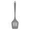 REGENT KITCHEN GREY SILICONE SLOTTED TURNER, (304X78X18MM)
