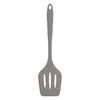 REGENT KITCHEN GREY SILICONE SLOTTED TURNER, (304X78X18MM)