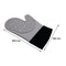 REGENT KITCHEN SILICONE OVEN GLOVE GREY EACH, (280X190MM)