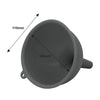 REGENT KITCHEN GREY SILICONE FUNNEL, 115MM DIA
