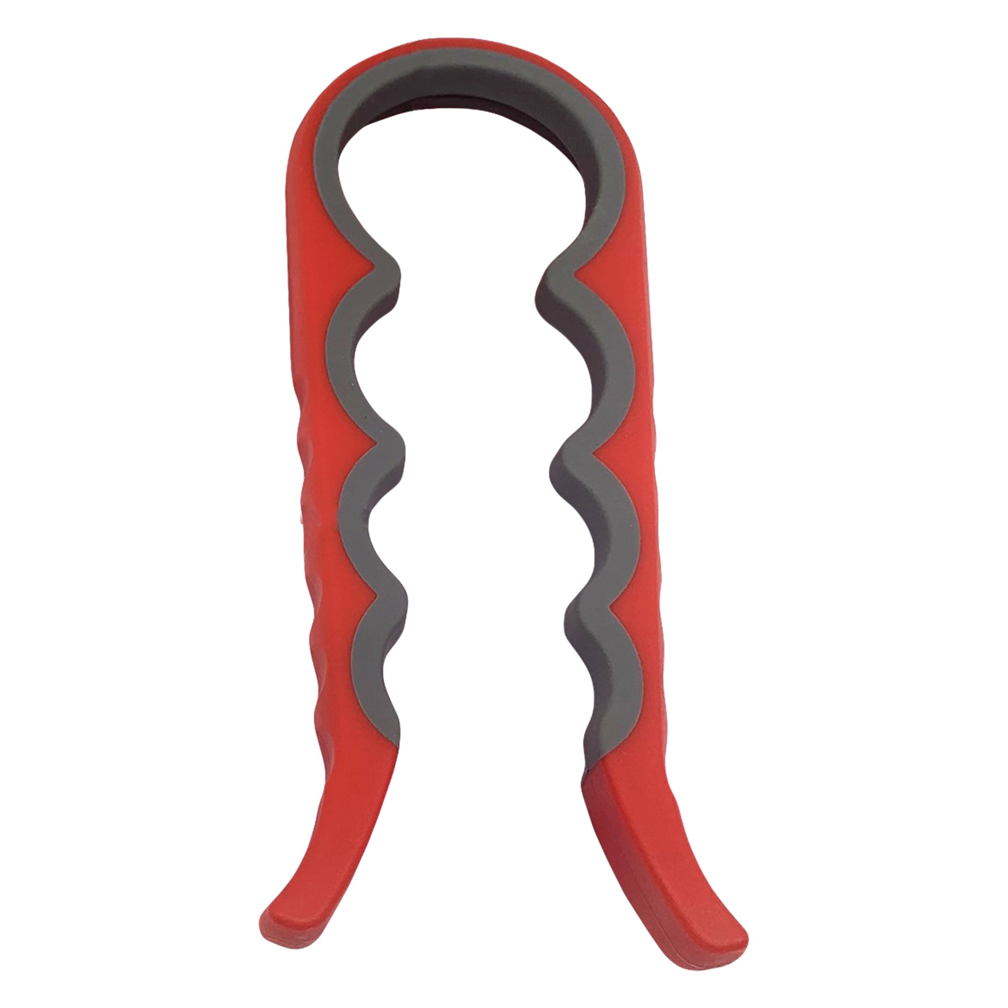 REGENT KITCHEN JAR OPENER PLASTIC & SILICONE RED & GREY, 220MM