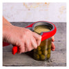 REGENT KITCHEN JAR OPENER PLASTIC & SILICONE RED & GREY, 220MM