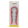 REGENT KITCHEN JAR OPENER PLASTIC & SILICONE RED & GREY, 220MM