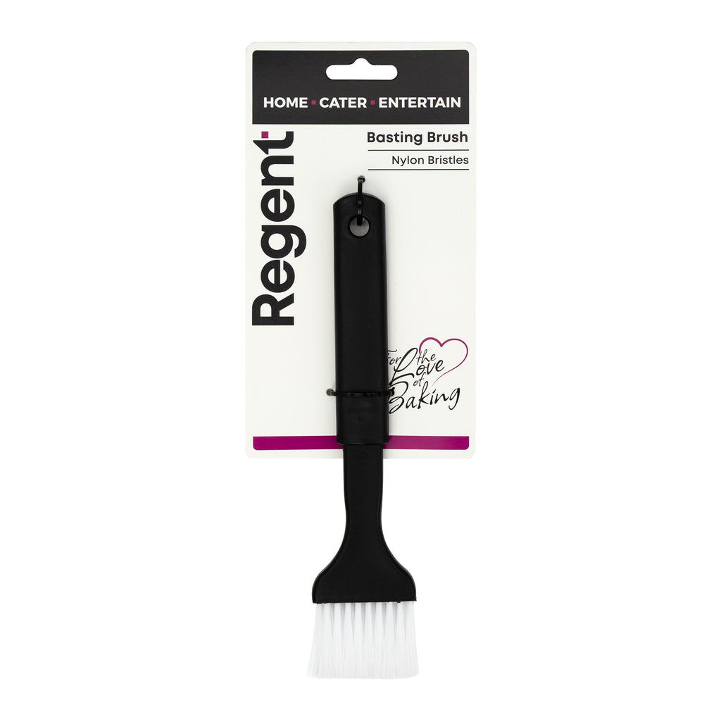 REGENT KITCHEN BASTING BRUSH PLASTIC WITH NYLON BRISTLES, 210MM